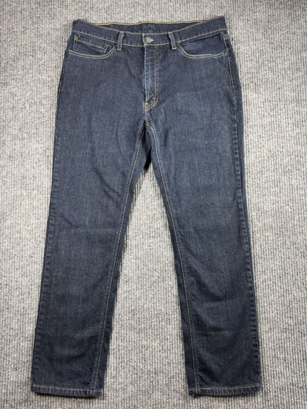 Levi’s 541 Athletic Taper Jeans Mens 36x32 Blue Dark Wash Stretch Denim